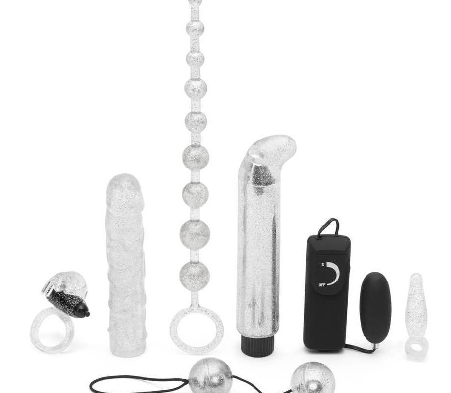 Kit de jucarii sexuale pentru cuplu Crystal Kink